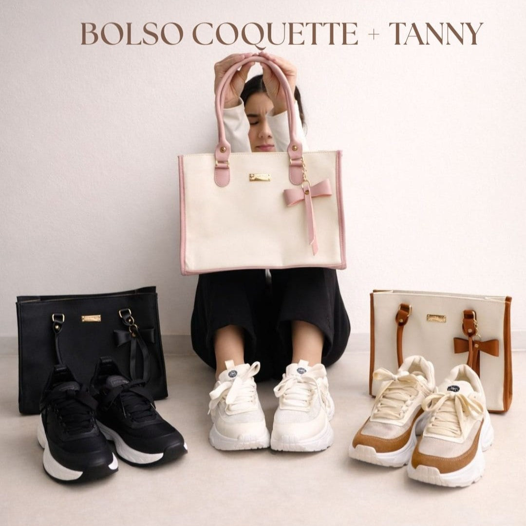 COMBO COQUETTE TENIS+BOLSO